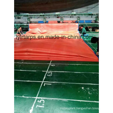 Durable Waterproof Blue/Orange PE Tarpaulin Truck Cover